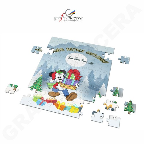 Puzzle topolino - a4,