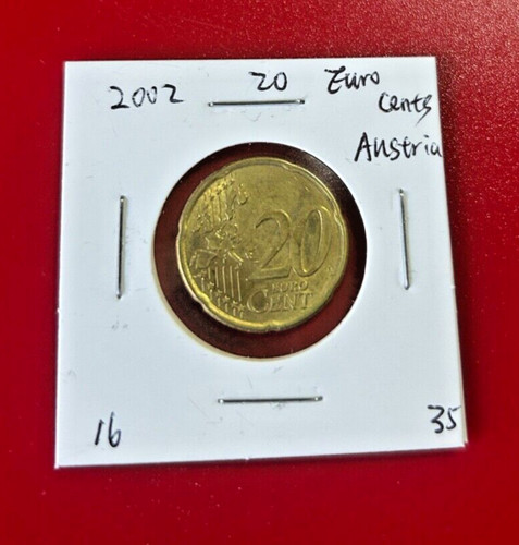 2002 euro centesimi - 20,
