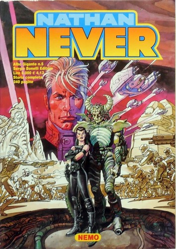 Fumetto nathan never - never, albo