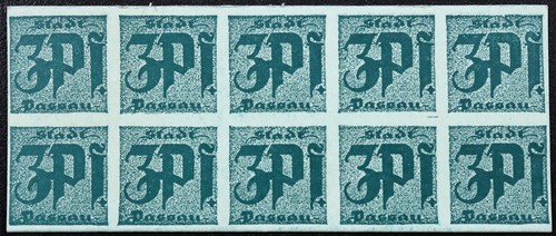 Passau circa 1920 10x3 pfennig - passau,