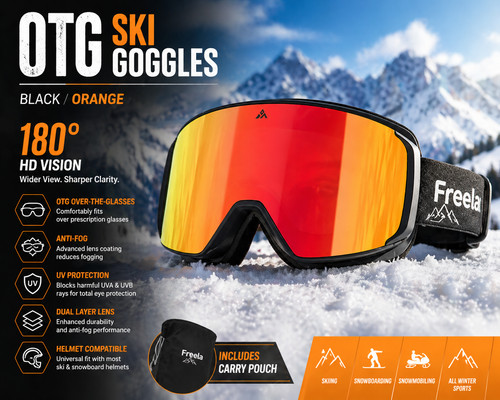 Otg occhiali sci nero - otg,