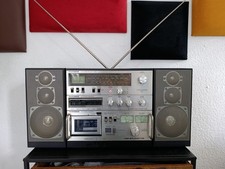 Telefunken HiFi Studio 1 ghettoblaster boombox radio cassetta AUX LINE IN