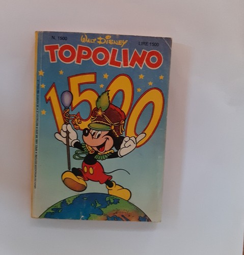 Topolino 1500 disney lire - n.,