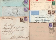 WW2 -LOTTO DI 10 BUSTE POSTA MILITARE - CENSURA ECC. -vedi foto