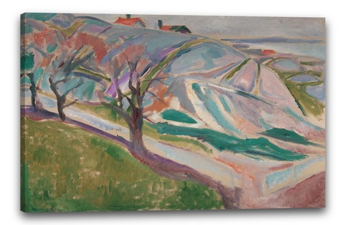 Tela cornice edvard - tela/cornice, munch