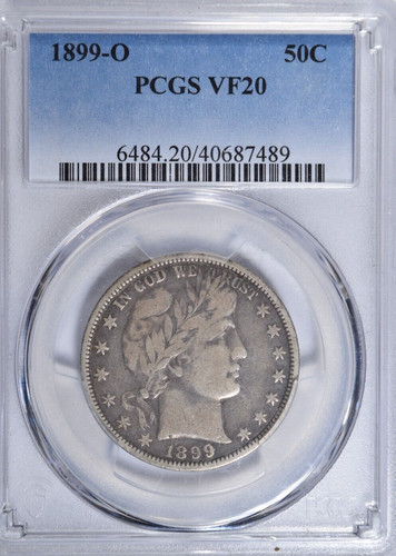1899 mezzo dollaro - mezzo, da