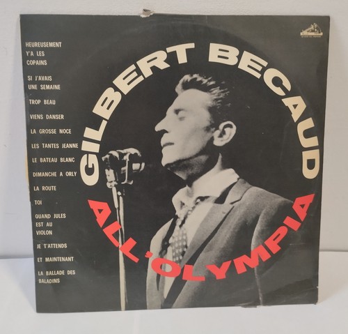 Disco giri gilbert becaud - disco,