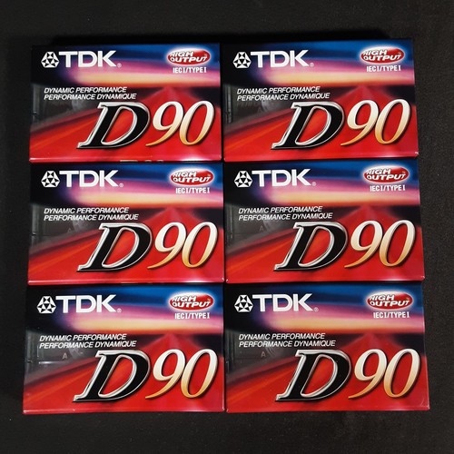Tdk d90 ieci type high - type, 1