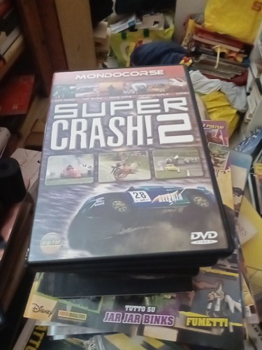 Dvd mondocorse super crash - dvd,