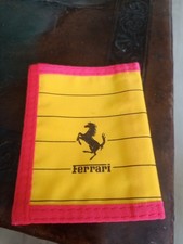 FERRARI PORTAFOGLI WALLET PORTATESSERA CARD 70/80 VINTAGE NEW OLD STOCK