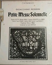 2Lp G.Rossini-Petite Messe Solennelle S 441/2 Stereo+cofanetto