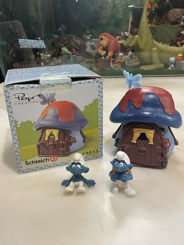 Puffo smurfs smurf casa - puffo,
