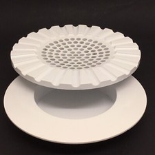 POSACENERE KARTELL 4638 WITHE ORIGINALE ANNI 70 25cm ERA Brionvega Artemide