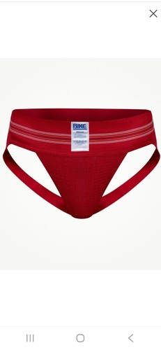 Jockstrap rosso bici atletica