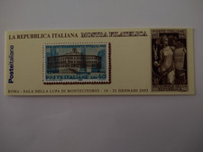 ITALIA 2003 LIBRETTO  MOSTRA