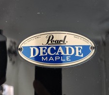 Rullante in acero Pearl Decade 14 x 5,5" ghiaccio nero