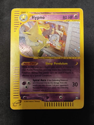 Pokemon hypno h12 - pokemon, h12/h32