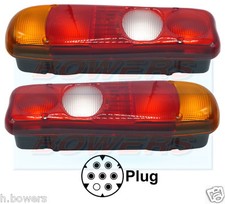 COPPIA FANALI POSTERIORI FANALI POSTERIORI MITSUBISHI CANTER/FUSO MANO SINISTRA E DESTRA