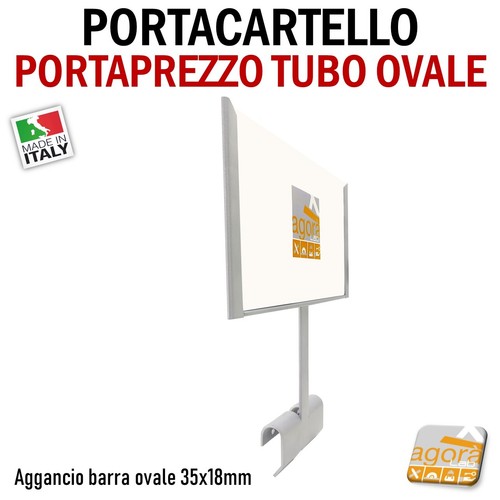 Porta cartello portaprezzo - cartello,