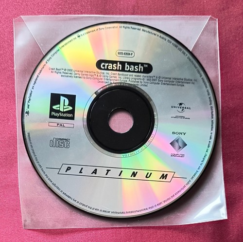 Crash bash platinum ps1 - platinum,