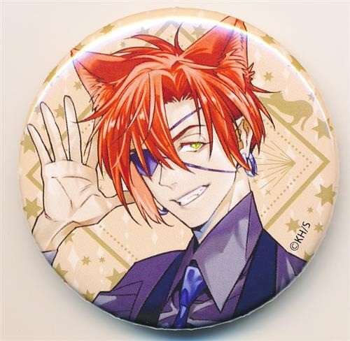 Gray man can badge cat - man,
