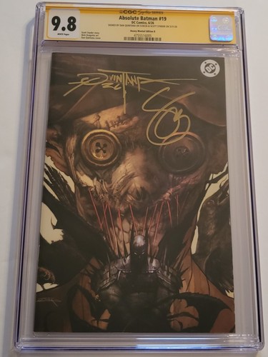 Absolute batman cgc 8 ss - batman,