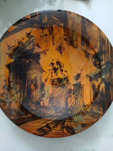 Raro piatto ceramica - piatto,