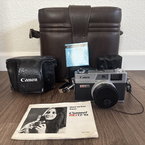Fotocamera vintage canon iii - vintage,