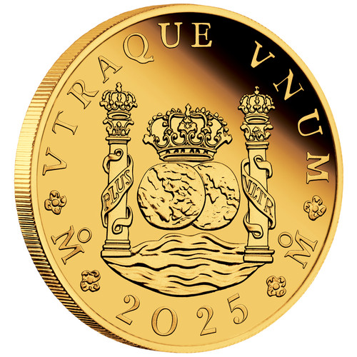Moneta oro pilastro dollaro