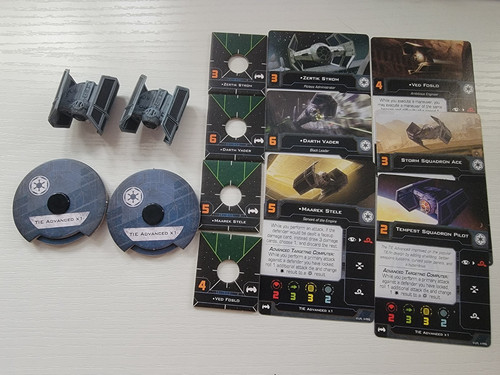 Star wars wing - x-wing, miniatures