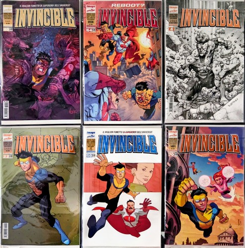 Lotto fumetti invincible - lotto,
