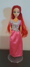 Disney Simba Ariel Little Mermaid Doll Bambola With Pink Dress Genuine Barbie