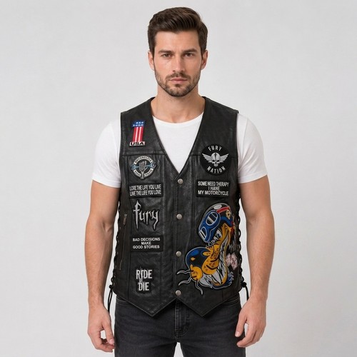 Giubbotto motociclista uomo - giubbotto,
