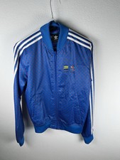 Adidas PHARRELL WILLIAMS Giacca Uomo Blu Rosso taglia XS 