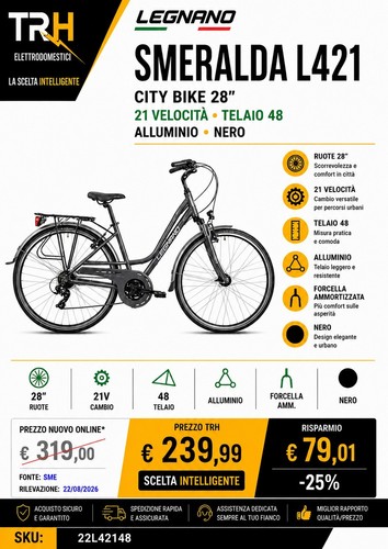 Legnano smeralda l421 city - smeralda,