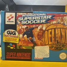 Gioco International Superstar Soccer Videogioco Super Nintendo SNES GIG