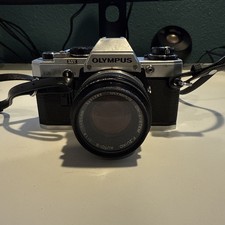 OLYMPUS OM10 SLR Film Camera