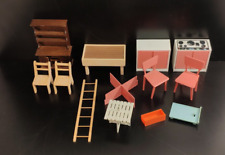 BARBIE BAMBOLE LOTTO FORNITURE MOBILI ACCESSORI VINTAGE CASA DOLL HOUSE TOYS '70
