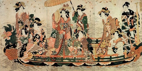 Quadro geisha giapponese - quadro,