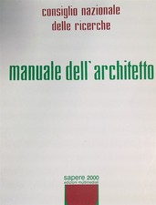 MANUALE DELL'ARCHITETTO AA.VV