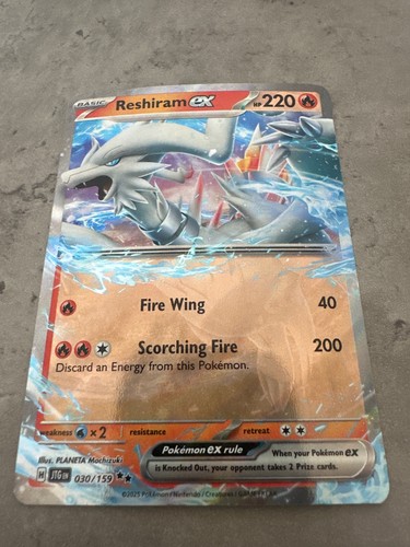 Reshiram 30 pokemon - ex, #30