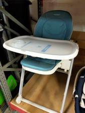 Seggiolone Foppapedretti Misterchef con sdraietta con imbottitura in pelle