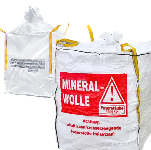 Mineralwolle big bag - bag, 90x90x110