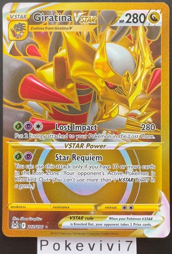 Carte pokemon giratina 212 196 - pokemon,