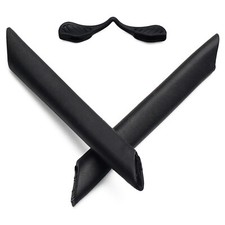 hdhut Kit Gomma Calze Orecchie e Naso Pezzo per-Oakley Radarlock Path Edge Nero