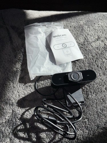 Black webcam with - black,