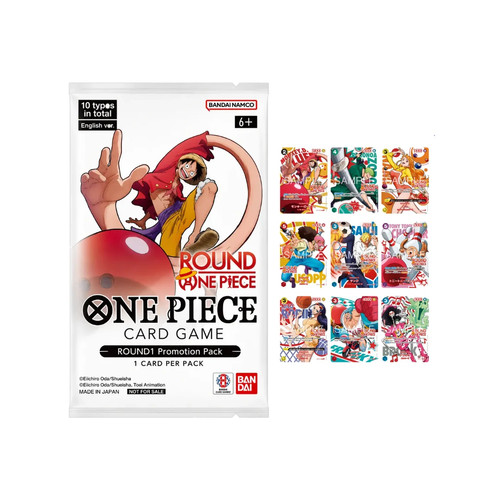 Round one piece card - round,