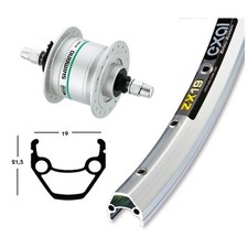 ruota anteriore 26x1.75 dinamo