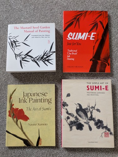 Sumi japanese brush - sumi-e,