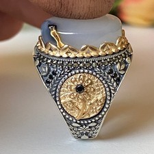 Anello uomo audace argento